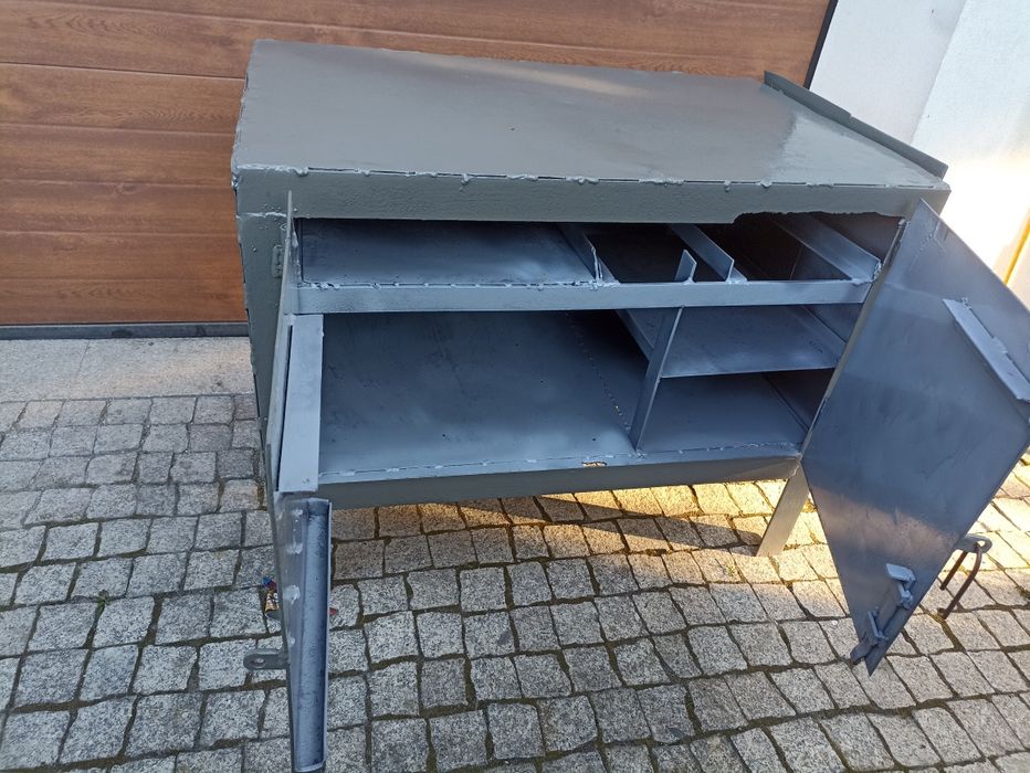 Stół warsztatowy ślusarski, solidny ciężki
