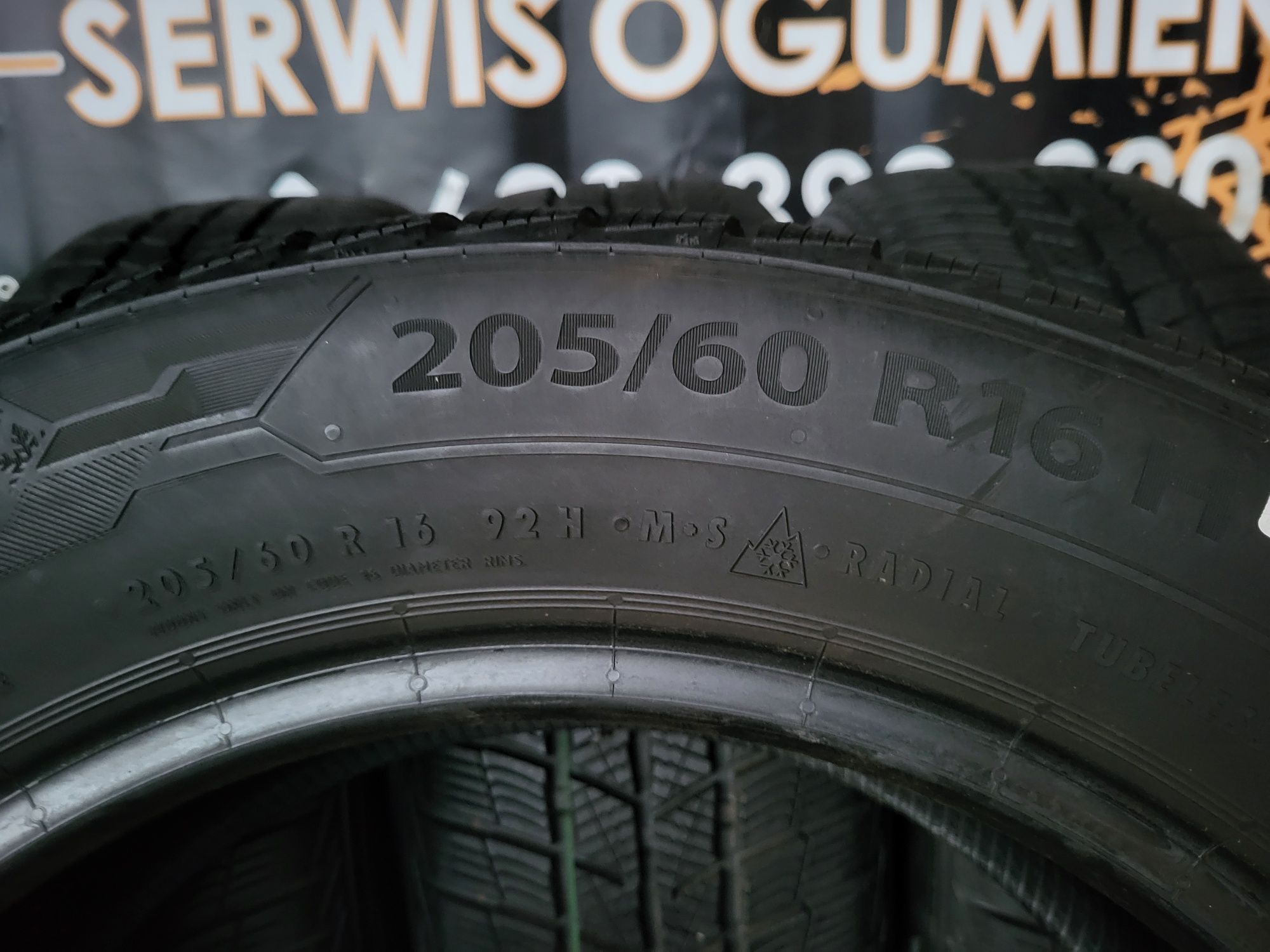 Opony zimowe 205/60/16 Barum 18rok 7,8mm