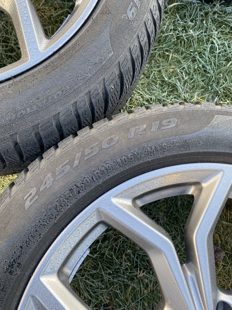 Oryginalne koła zimowe 19 cali BMW X3 G01 X4 G02 wzór 694 245/50 R19