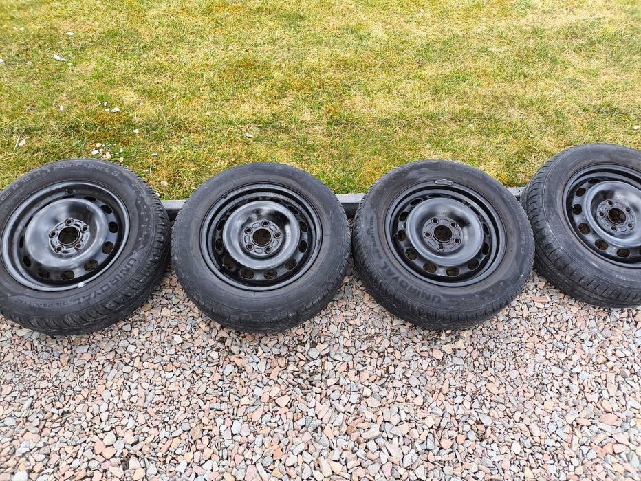 Felgi Stalowe 5x108 15  Ford/volvo/ + Opony letnie w dobrym stanie