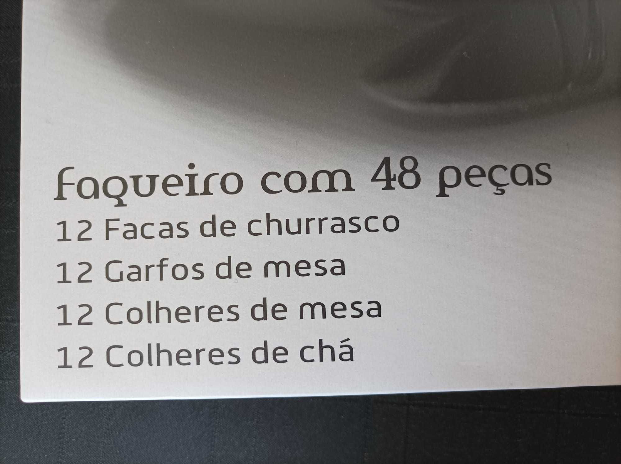 Faqueiro 48 peças GUD - Excelente qualidade **NOVO**