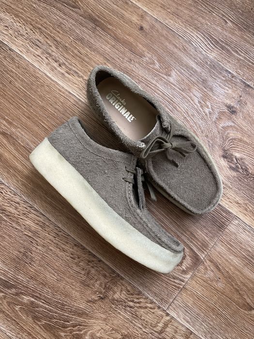 CLARKS ORIGINALS Wallabee Cup замшевые мокасины