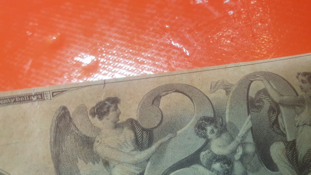 Banknot 20 dolarów z 18? Roku