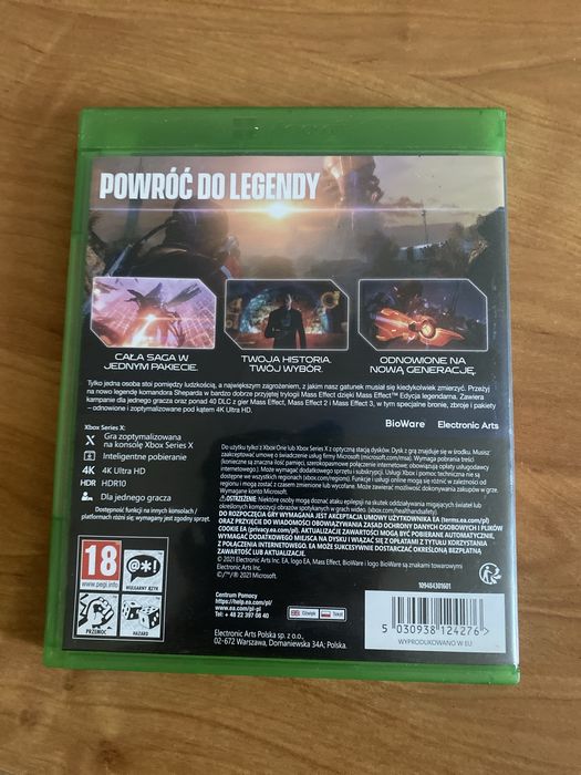 Mass effect legendary edition xbox one, series x/s