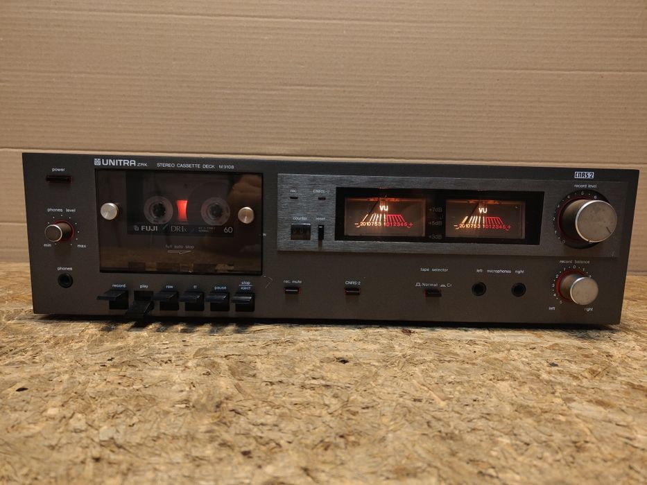 Magnetofon Unitra M 9108, Made in Poland, PRL