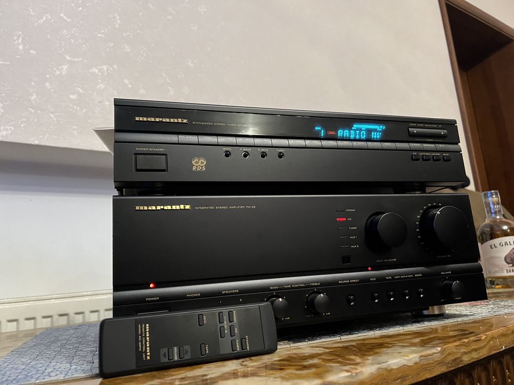 Р-в.Якісний підсилювач Marantz PM-62 / 100вт на канал /тюнер / пульт