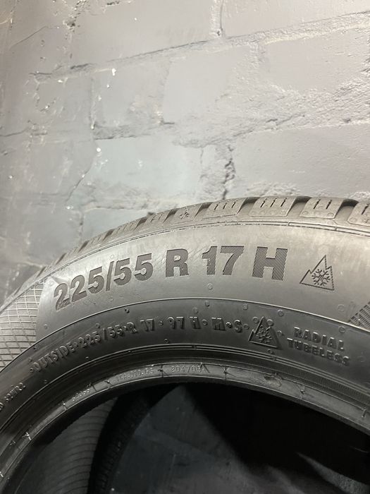 4шт 225/55 R17 Continental WinterContact TS850p