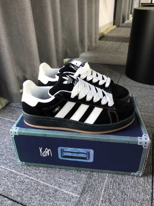 Buty damskie Trampk  adidas Campus KoRn Czarny Rozmiar.42