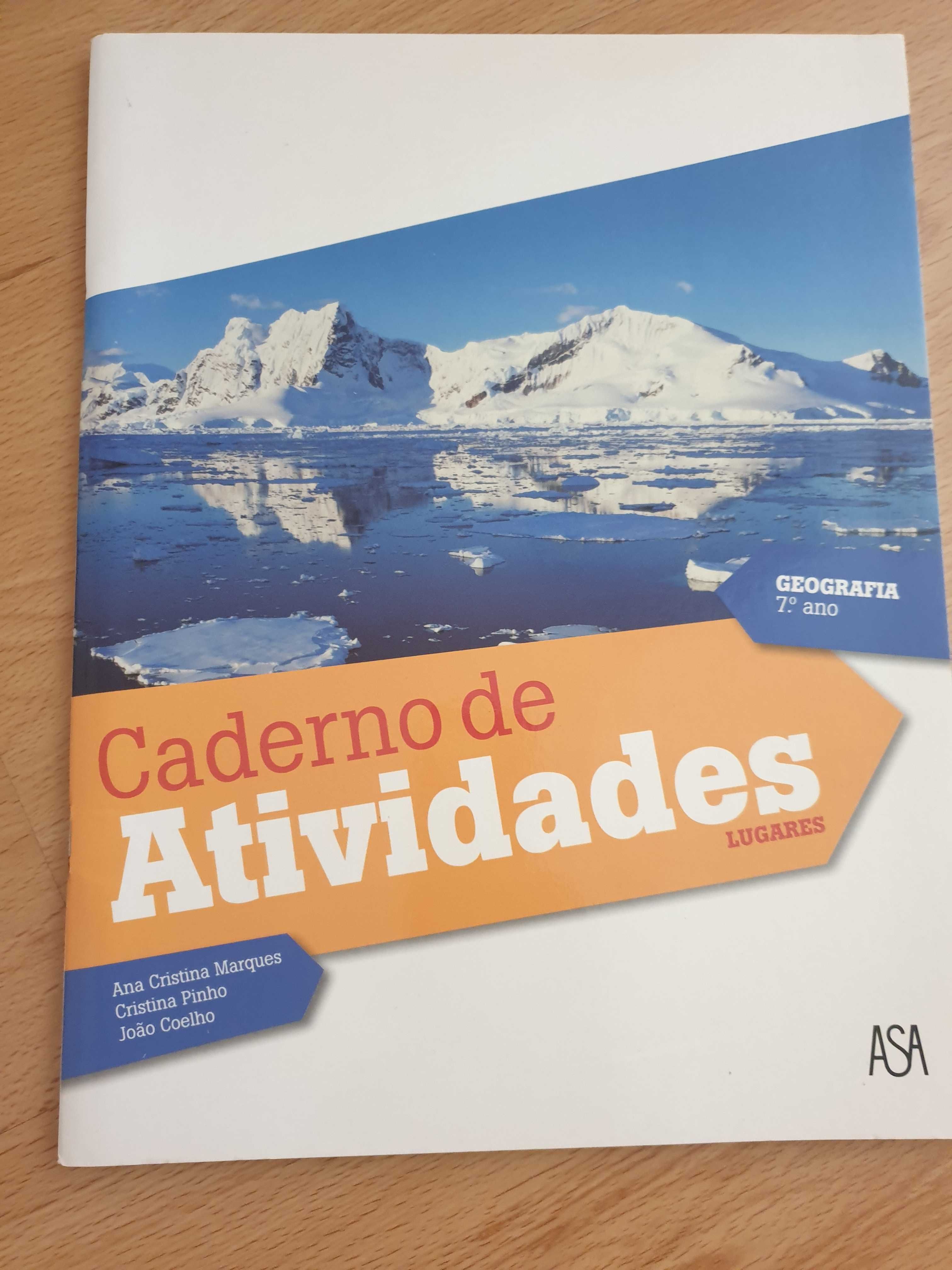 caderno de atividades Lugares - geografia 7º ano