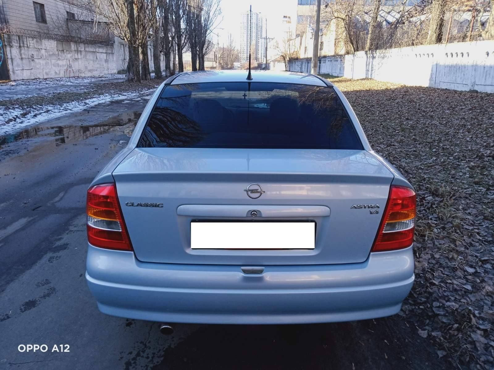 Opel Astra - G. Оригинальный 2004 года.