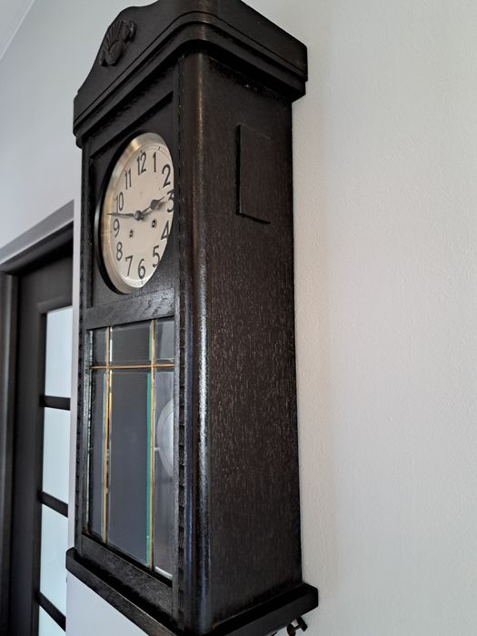 Stary zegar wiszący Junghans Wurttemberg