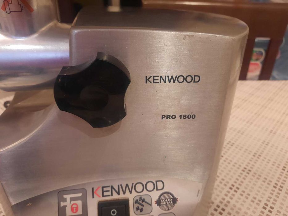 М'ясорубка Kenwood Pro 1600 MG 510 (нержавіюча сталь)