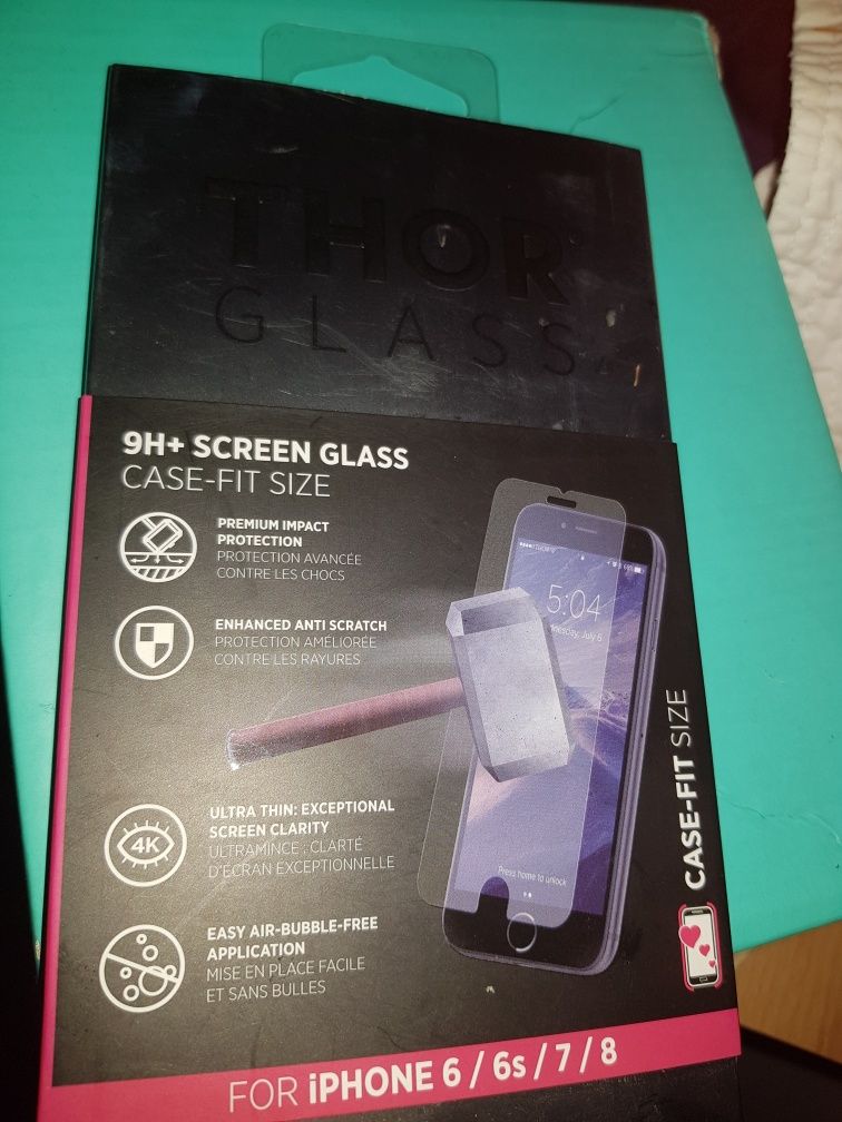 Iphone 6 6s 7 8  protektor szkło ochronne