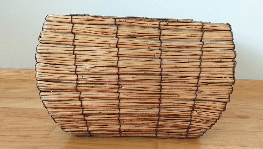 doniczka boho doniczka wiklina doniczka rattan osłonka vintage