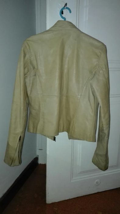 Casaco de pele BERSHKA