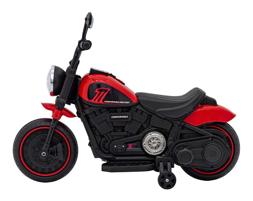 Autko motor motorek CHOPPER FASTER na akumulator trójkołowy dla dzieci