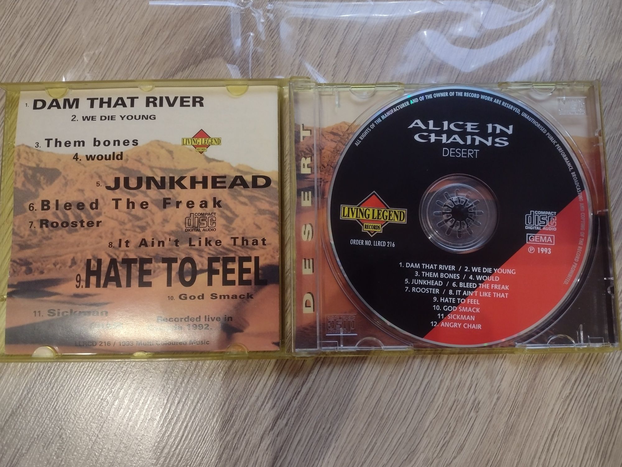Alice in chains - Desert 1992 live Nieoficjalne wydanie