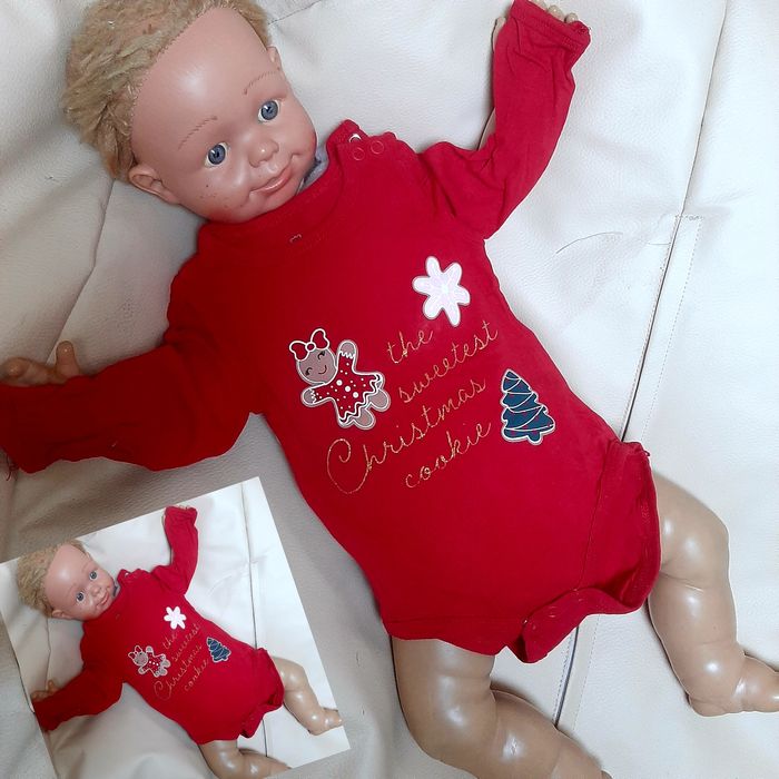 Zestaw świąteczny roz 74 8 sztuk mega paka komplet dziewczynka wyprawk