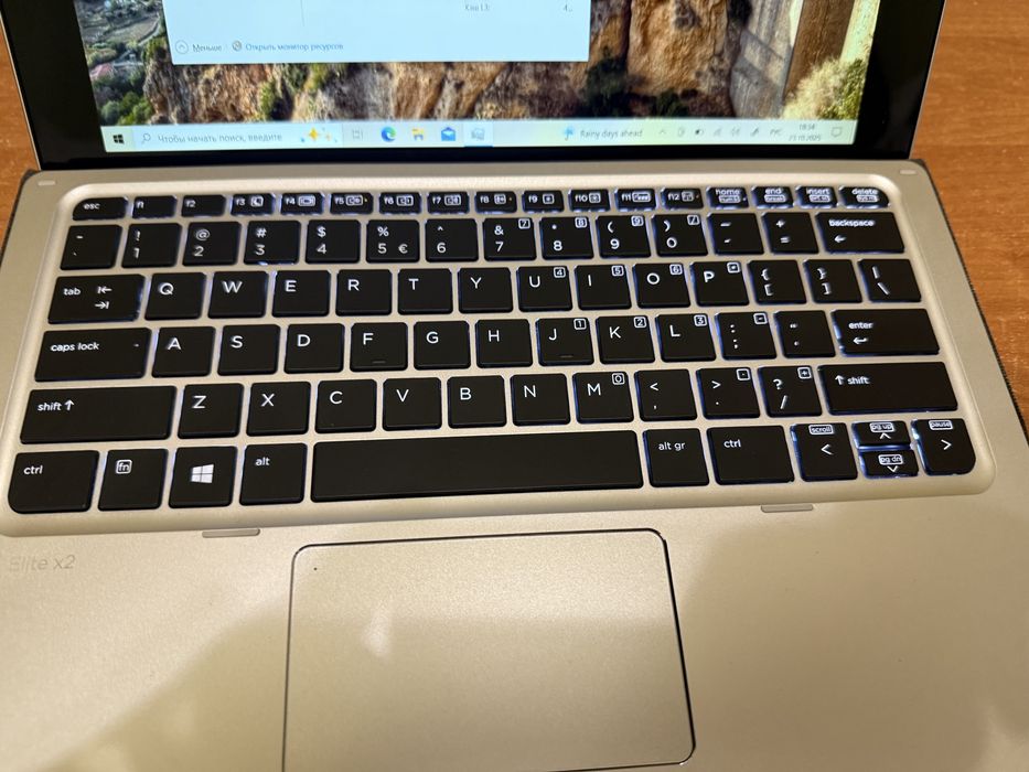 Ноутбук hp elite x2 fullhs ips
