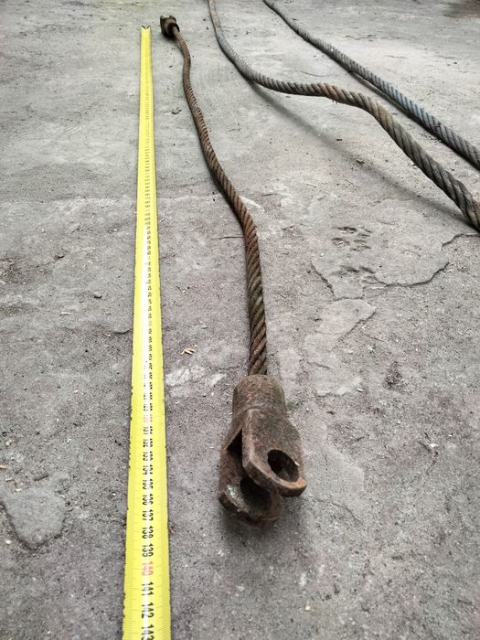 Сталевий трос, канат, буксирувальний.