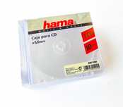 Caixas finas (slim) para CD/DVD transparentes **NOVA**
