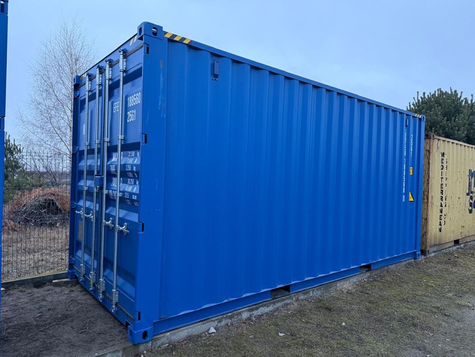 Kontener morski 20HC One way raz używany 6M transport HDS