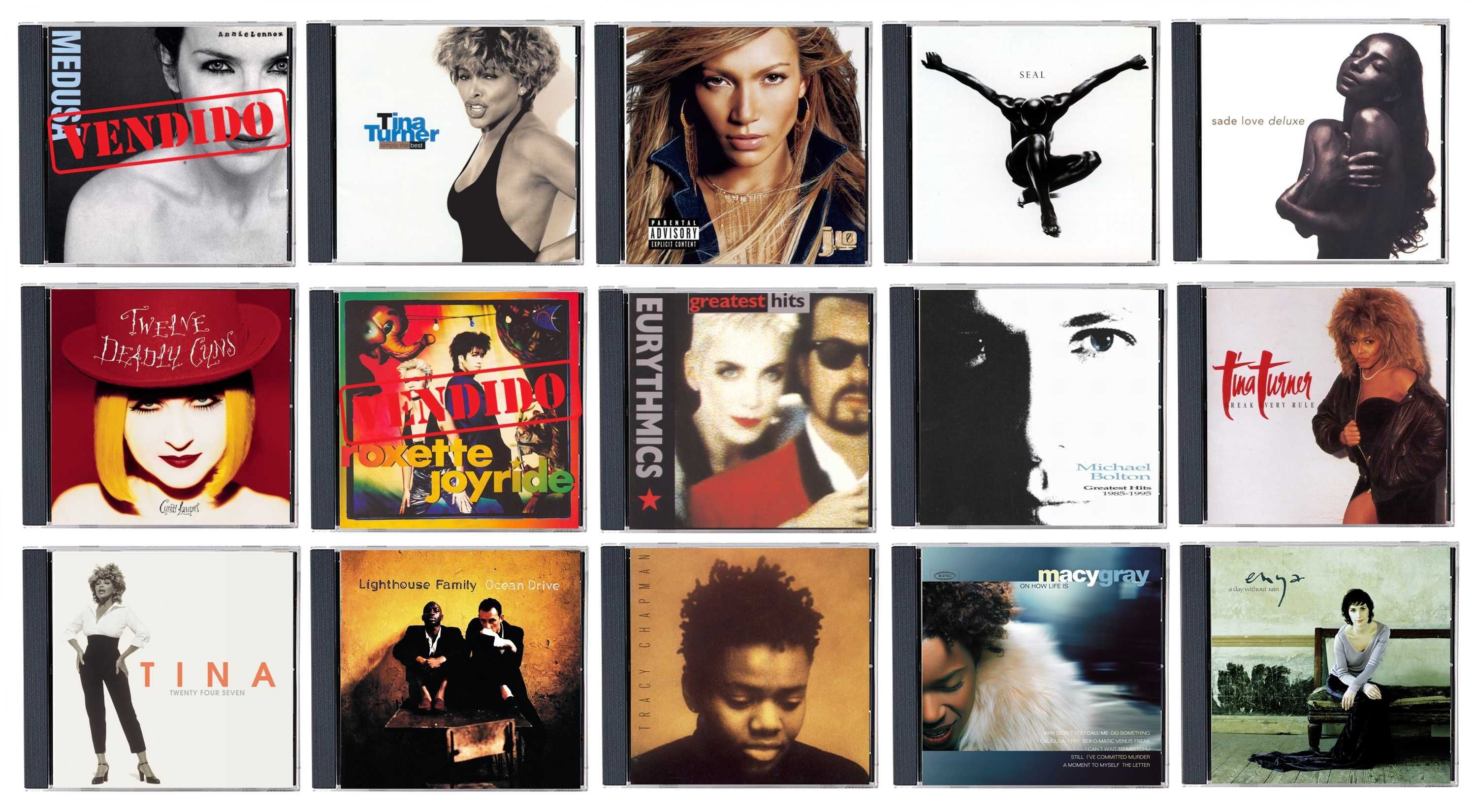 Pop, Soul: Lote de 60 CD's [17]