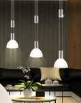 Lampa wisząca 3 punktowa zwis sufitowy nad wyspę stół kuchnia salon