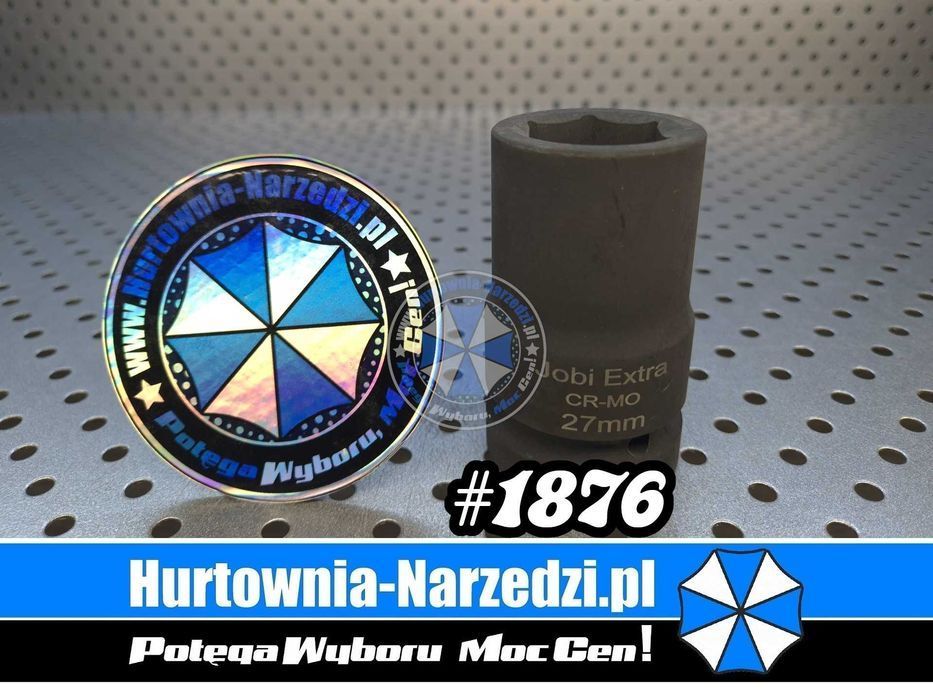 Nasadka 27mm Nasadka Długa udarowa 27mm 1" klucz nasadowy 27mm