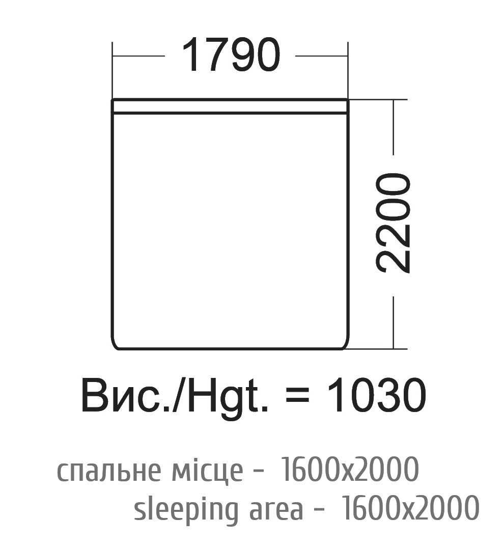 Серая мягкая кровать Ліжко 160 Техас на ніжках з ламелями Склад Нова