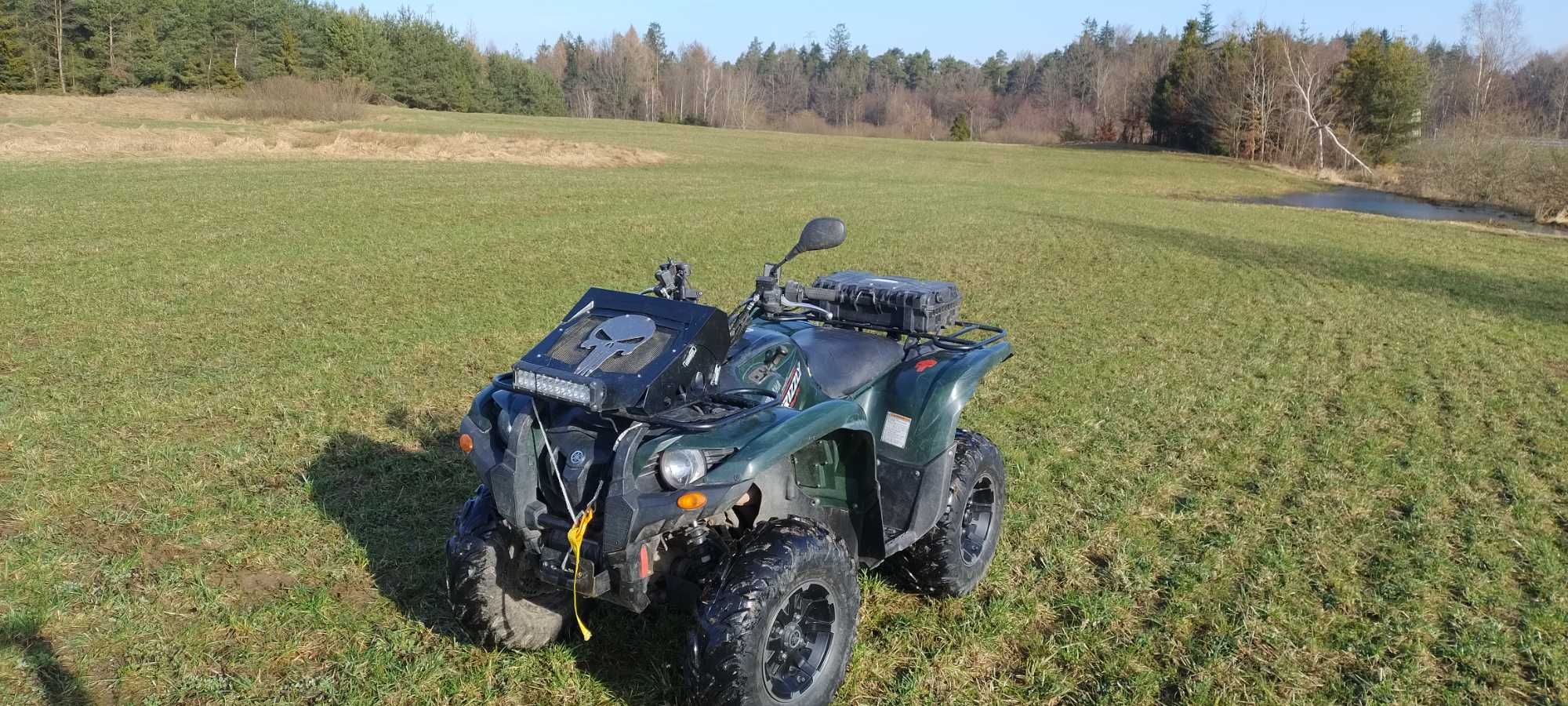 Yamaha grizzly 700. 2008r