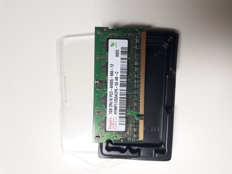 1 GB Ram DDR2 800MHz PC2 6400S SO-DIMM
