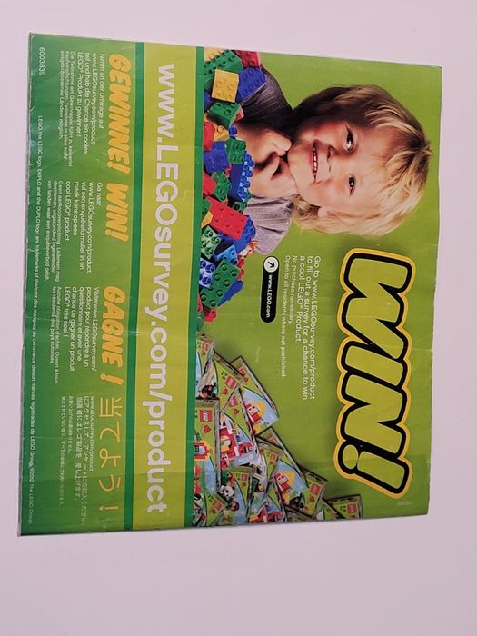 INSTRUKCJA książeczka 6168 Straż  tylko instrukcja LEGO DUPLO