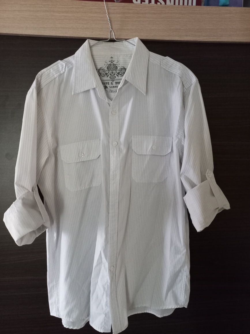 Koszula slim fit roz.L