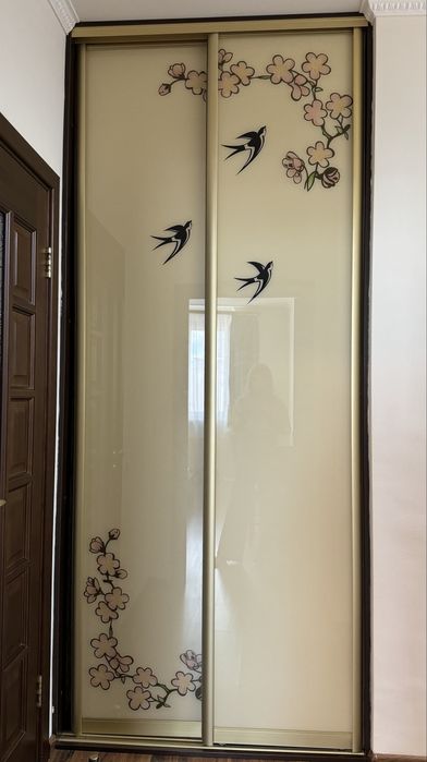 Шафа купе / фасади + полички