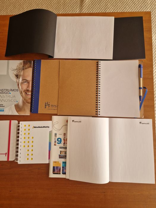 Cadernos e blocos de notas