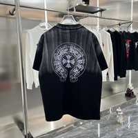 CHROME HEARTS брендовая мужская футболка унисекс женская