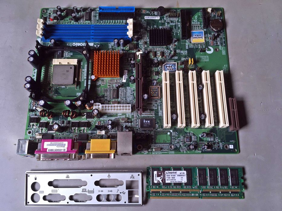Motherboard MATSONIC MS9337C+ (skt478 - P4), Celeron 2.4G, 1Gb DDR400