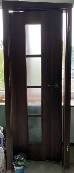 Prawe skrzydło drzwiowe 70cm marki porta z połową ościeżnicy