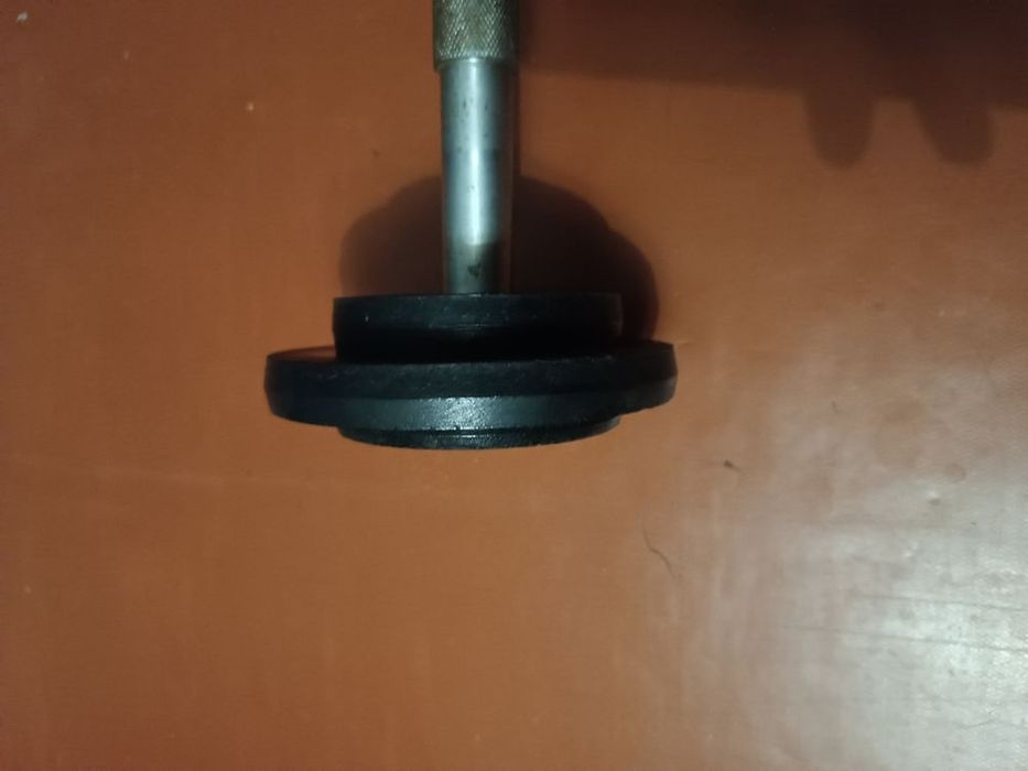 Штанга гриф металлический советский продается вместе с блинами