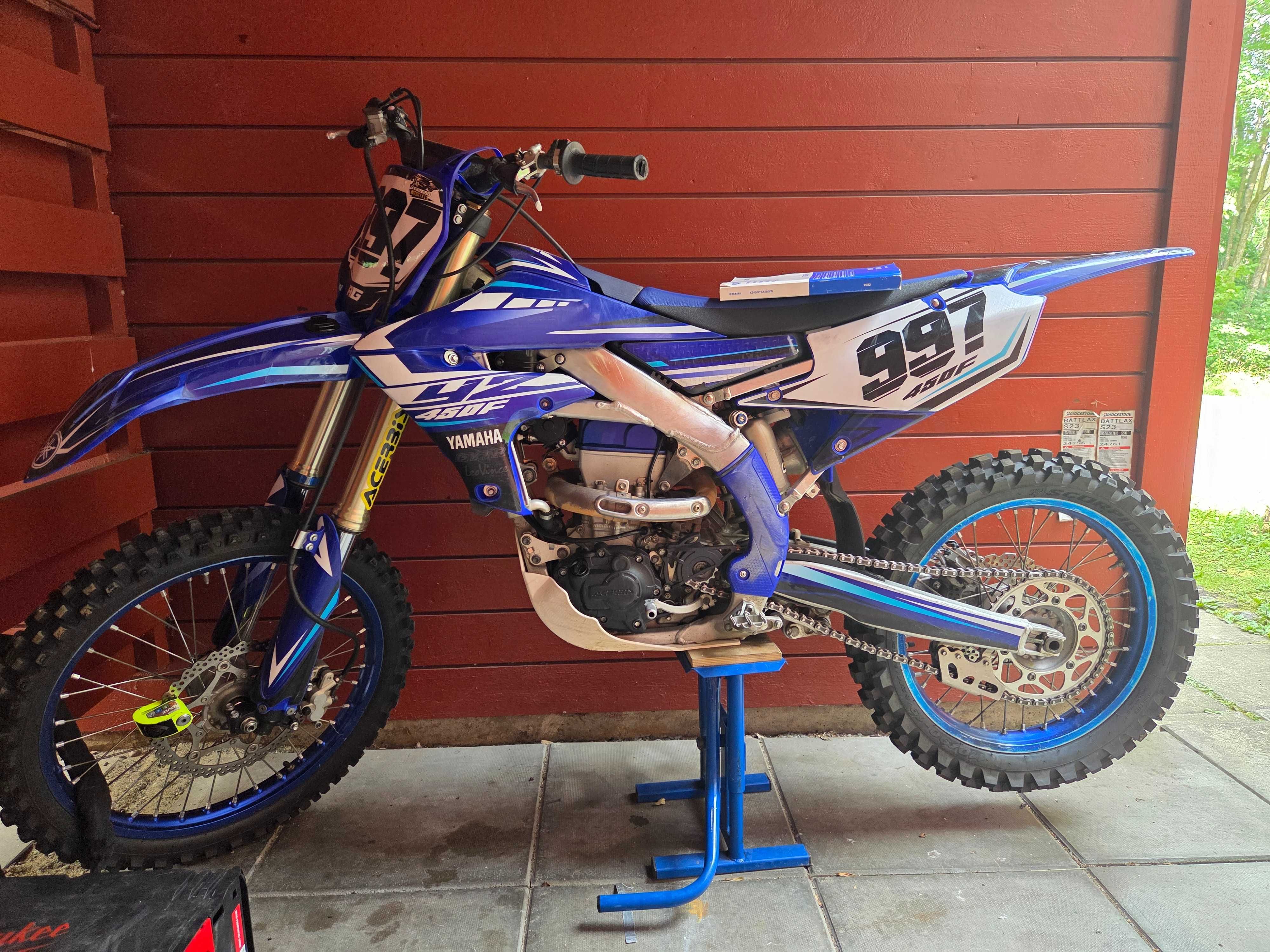 Yamaha yz450f 2022 tylko 56mth