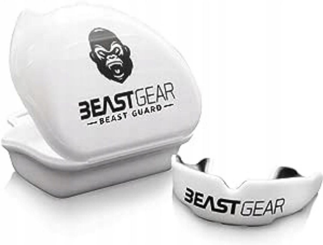 Ochraniacz na zęby Beast Gear Gum Shield White