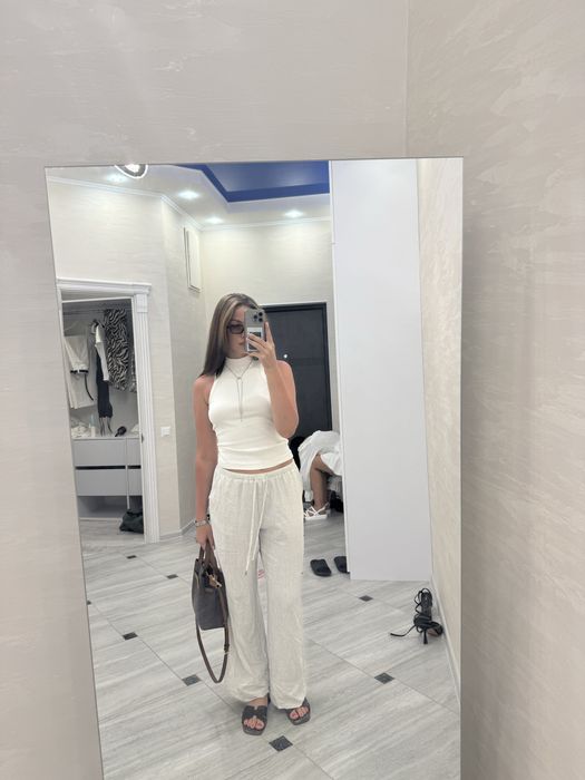 Штани легкі zara М, на зріст 165+-
