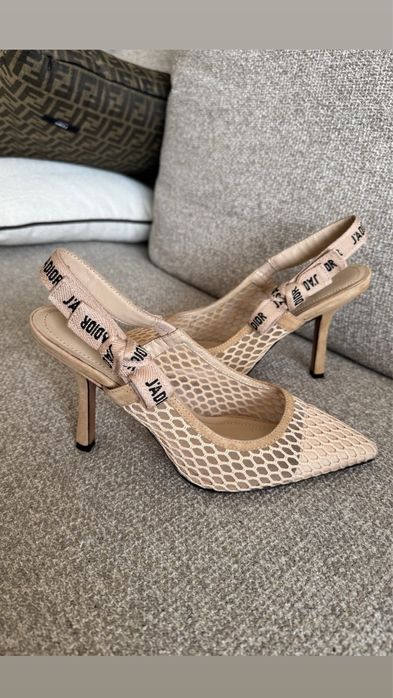 Dior szpilki w bezu 39