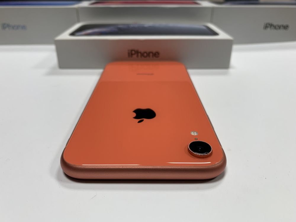 Айфон / iPhone Xr 64GB (Coral) Neverlock. Идеал