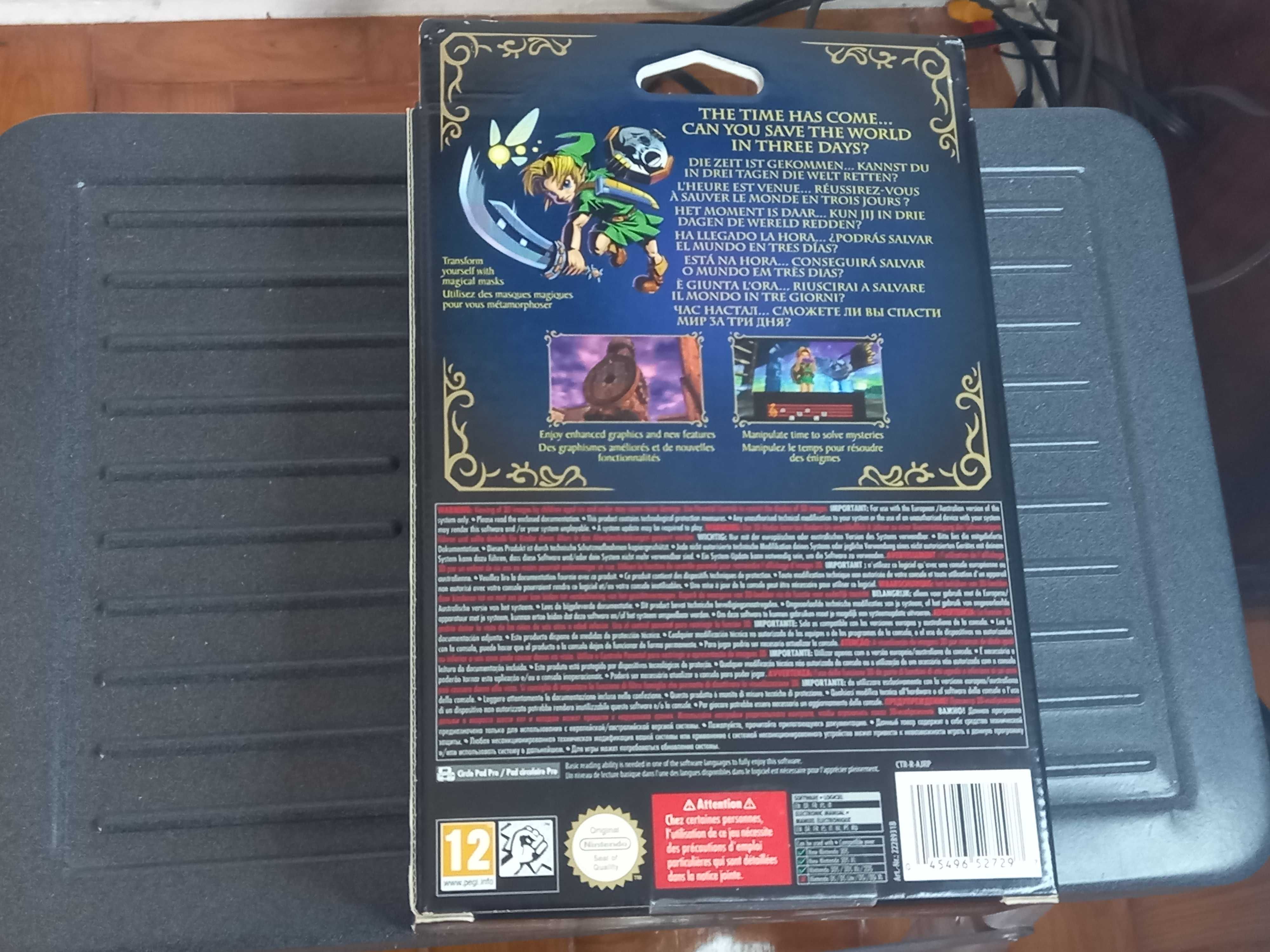 Legend of Zelda Majora's Mask Collector Edition Limited Edition 3DS