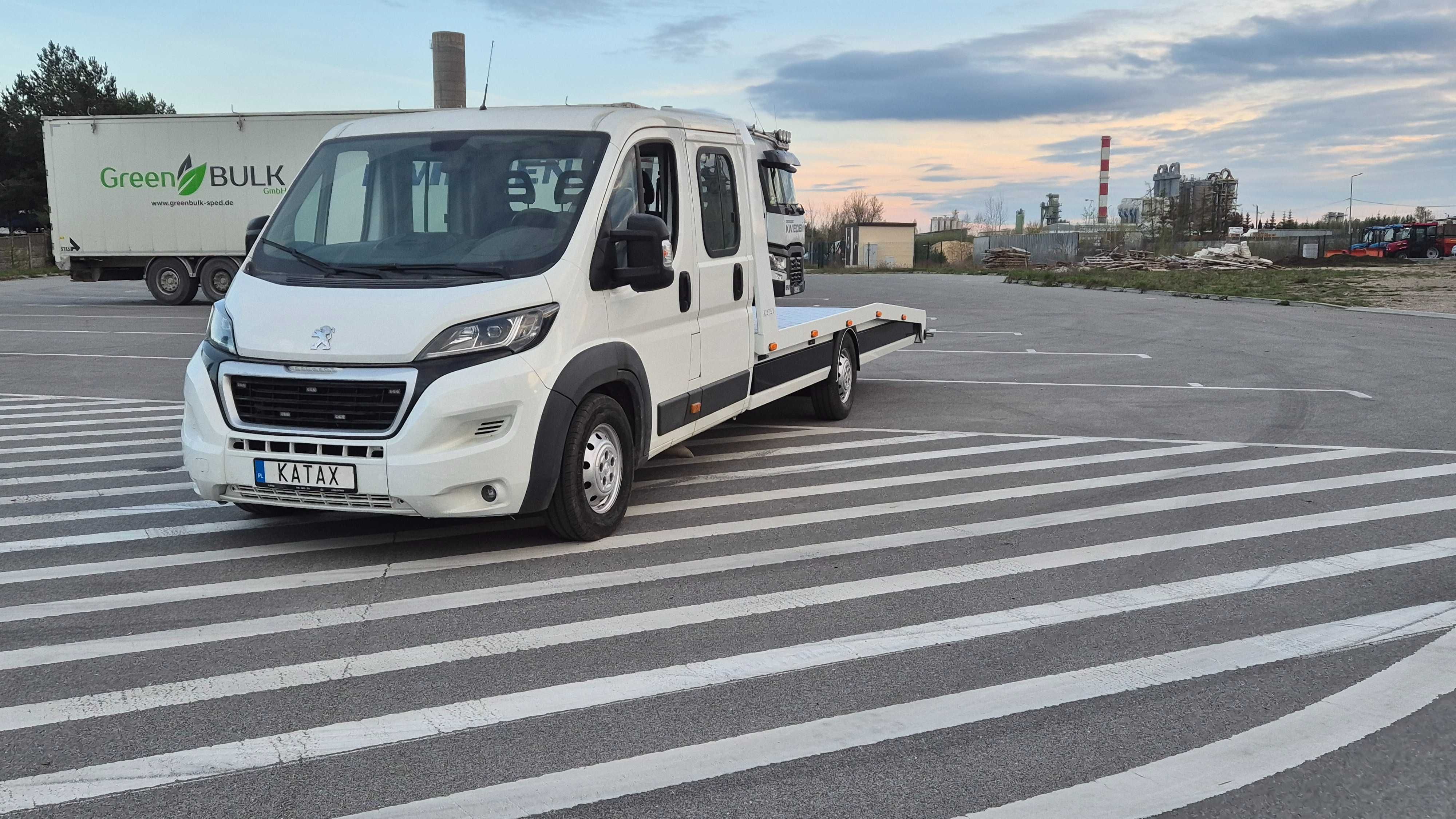 Ducato Boxer Master Iveco Dubel Kabina Laweta Autolaweta Najazd