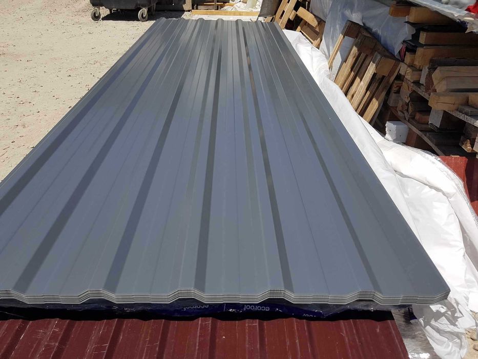 GR 0,50 Blacha Trapezowa T18 II Gat. na Garaż, Stodoła, Kojec od ręki