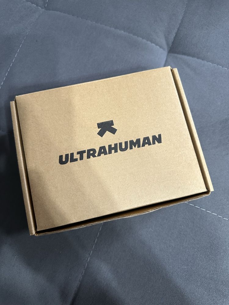 Ultrahuman Ring Air, Raw Titanium, Розмір 6