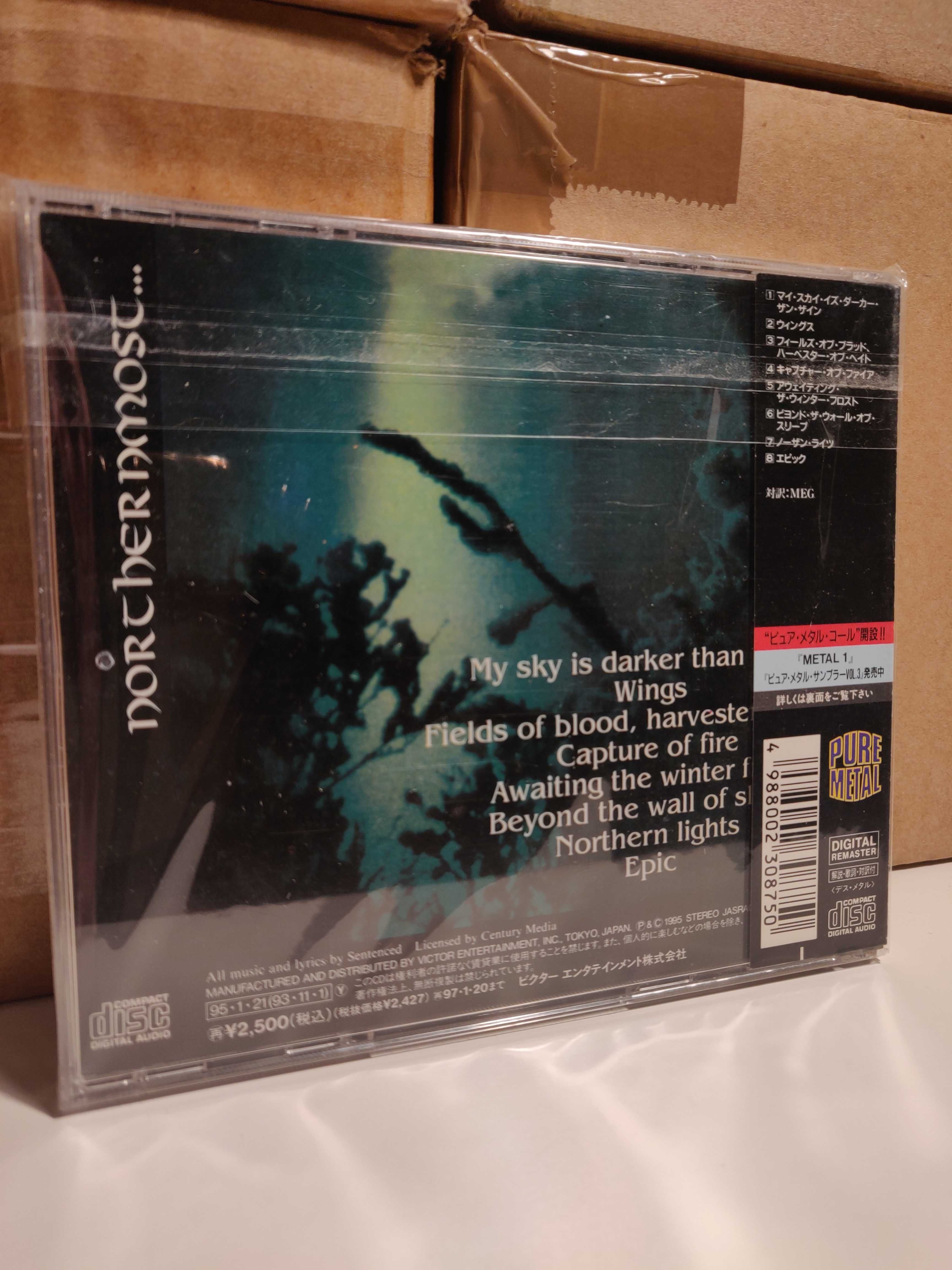 Фірмовий CD Sentenced (1993/1995). Death Metal